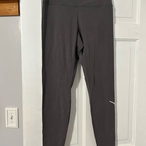 Victoria Secret Pink leggings in grey. Size Large. Only worn once!